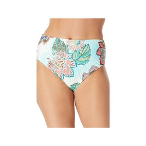 Coco Reef Women's Medium Multicolor High-Waist Reversible Bikini Bottoms NWT